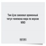 Тим Цзю завоевал временный титул чемпиона мира по версии WBO