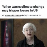 It is not US govt policy, it is not Fed policy &hellip; that is NOT the reason your 401k is tanking.  It is Climate Change. It is always something else that is NOT related to their policies.