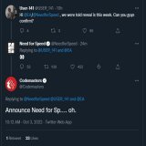 new Need for Speed announcement may be coming soon finally