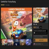 Garfield Kart - Furious Racing (Steam) is FREE on Fanatical