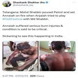 Holi in Telangana ... Not Secular Friendly but it is what it is ...