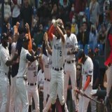 Big-time homers require big-time celebrations for Team Netherlands.