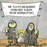 #Weihnachten2020 Zum Nachdenken! (gezeichnet von @Koufogiorgos)