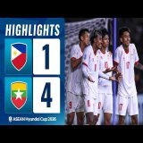 PHILIPPINES 1-4 MYANMAR | TEMPS FORTS DE LA ASEAN HYUNDAI CUP