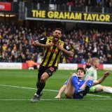 #OnThisDay 4 years ago, a last minute Andre Gray winner gave Watford the 3 points against Leicester City at the Vic!   #WatfordFC