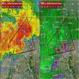 Tornadic storm in northern Dallas County continues... Much broader, messier circulation which is good news for the area...  #dfwwx #txwx