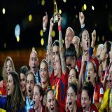 A Kiss After Spain&rsquo;s World Cup Win Prompts Many to Cry Foul #Cry #Cup