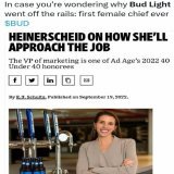 A female jew took over Budweiser as CEO? Well then it's all starting to make sense.