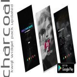 Charcoal kwgt widget pack updated with 4 new widgets : check out now on google play    #mobilehomescreen #theme #androidui  #androidcustomization  #kwgt #launcher #widget #wallpaper #tumblr #pinterest #googleplay #OnePlus7Series #Pixel4XL