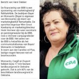 Ze snappen het beiden niet. CDA laat boeren in de steek. Lientje wordt indirect gesponsord door reclamebureau waar ook monsanto gebruik van maakt. Wat een wereld.