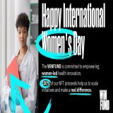 Happy International Women's Day!   We support women-led health initiatives through our NFT collection. Our goal is to empower African women innovators &amp; improve access to healthcare.   Purchase our NFTs at  #WomenEmpowerment #Africa #WiNFUND #IWD