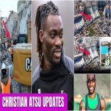 Christian Atsu Reportedly In Coma  CCTV footage suggests Atsu is ran to the parking garage to get his car out and it was during that period (20 minutes later) that the Renessaiance building totally collapsed following the second earthquake   Presumab