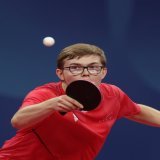 That reaction tho   Alexis Lebrun  and Dang Qiu  brought their A-game at #ITTFWorlds2022  Catch up on more #Chengdu2022 action on our Youtube channel