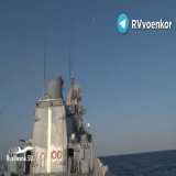 \ud83d\udca2 \ud83d\ude80 Пуск высокоточных ракет большой дальности морского базирования &laquo;Калибр&raquo;  Точным ударом уничтожен склад оружия поставленных киевскому режиму из США и европейских стран в районе населенного пункта Чортков Тернополь