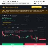Check this out #XRPCommunity   Screenshot from Binance Australia. XRP delisted from 1/6/2023. We must be close.
