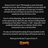 Sum 41 menyatakan bubar