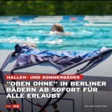 Naa, wer freut sich schon auf die #Freibadsaison 2023 im besten  aller Zeiten? Erinnert ihr euch noch an die Bilder vom letzten Jahr?  PS: Es sind noch mehr da, als 2022   #Freibad #Berlin #obenohne