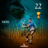 Nadal 14 roland garros trophy  \ud83c\udfc6  22 grand slam  \ud83c\udfc6  #Nadal  #RolandGarros2022  #RollandGarros  #tennis  #تنس #نادال_رود  #نادال  #رولان_غاروس