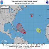 The National Hurricane Center said Hurricane Danielle formed Friday morning far out in the open Atlantic Ocean. It's the first hurricane of what has been a remarkably quiet 2022 Atlantic hurricane season.