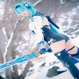 cosplay※ 原神 エウルア┋优菈 ┋ Eula  p @sira_hasi