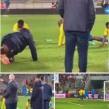 Wydad Casablanca fans were left shocked after they saw #Sundowns remaining at stadium 2do light training after the game.However, their own team left stadium soon after the game ended. Sundowns have been commended by locals for their professionalism #