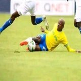 He was pushed, gripped, pulled, and kicked by Wydad players yesterday, &amp; the Ref was like "nah Stand up. Nothing happened there." But he didn't give up. Instead, he gave all his best till the last whistle.We need to appreciate Khuliso Modau.?????