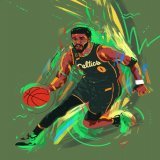 Leaving it here. Future Champion #NBAPlayoffs #NBA #basketball #illustration #portraits #NBAnaESPN #NBAxESPN #NBAextra #NBATwitter #Celtics #jaysontatum