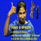 Suella Braverman struggles to keep her Fascism from showing! #ToryFascistDictatorship
