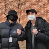 yoonkook with their jin hyung