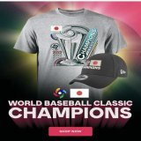 選手が着てたのと、よくわからない受注のもどっちも売り切れ？  値段全然違うけど&hellip;。  #WBCグッズ