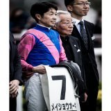 2022.05.21 Chukyo Racecourse Today's Yutaka.  オーナーのユタカ愛が感じられる一枚。  #武豊 #YutakaTake #メイショウオーギシ #中京競馬場