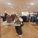 Edisi mager. Takut bgt hijabku makin lama makin naik