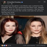 May God show you mercy and restore your health to the glory of His name.. Love you lisa stay strong   #LisaMariePresley #priscillapresley