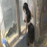 Window  The song 'Perfect' by Ed Sheeran poped up when I was drawing this, never found not a song's lyric which is soo match these two lovers     #cloti #Tifa #TifaLockhart #クラティ #FF7Remake #FF7AC