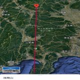 浅間山と富士山を点と点で線を引くと直線、超真っ直ぐ！  #浅間山 #富士山 #浅間山と富士山 #噴火の関係 #科学的