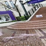【4月7日】 本日の宝塚。 どちらかと言えば土砂降り。 水溜まりが多数発生した歩道は少し歩きにくいです。 #宝塚 #宝塚大劇場 #キャトルレーヴ
