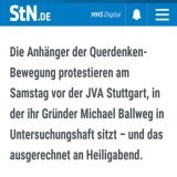 Meine intensivsten Weihnachtsgr&uuml;&szlig;e gehen dieses Jahr an Michael #Ballweg, der wie ein Terrorist sein Weihnachtsfest in Stuttgart-Stammheim "feiern" muss! Herr Ballweg, ich w&uuml;nsche Ihnen alles Gute und endlich Gerechtigkeit in 2023!!! 