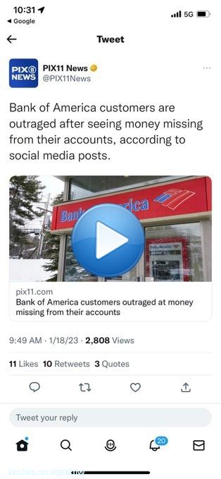 Who tf robbed #bankofamerica