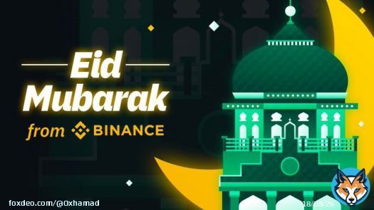 E&icirc;D Mubaraik! I wish that this E&igrave;D will Bring Prosperity & Unity for you and your Family and also for the Whole Muslim community In all over the World!   Happy E&igrave;D-ul-Fitr -! #EidMubarak #EidUlFitr #binance #Eidulfitr2022 #binancePK #BinanceMena