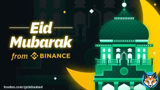 E&icirc;D Mubaraik! I wish that this E&igrave;D will Bring Prosperity & Unity for you and your Family and also for the Whole Muslim community In all over the World!   Happy E&igrave;D-ul-Fitr -! #EidMubarak #EidUlFitr #binance #Eidulfitr2022 #binancePK #BinanceMena