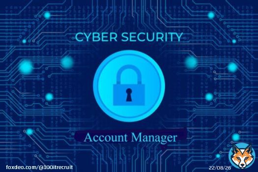 I'd love to speak to any Cyber Security Account Manager / Business Development Managers about a very exciting new position.   Please get in touch!   #cybersecurityjobs #itjobs #cybersecurity
