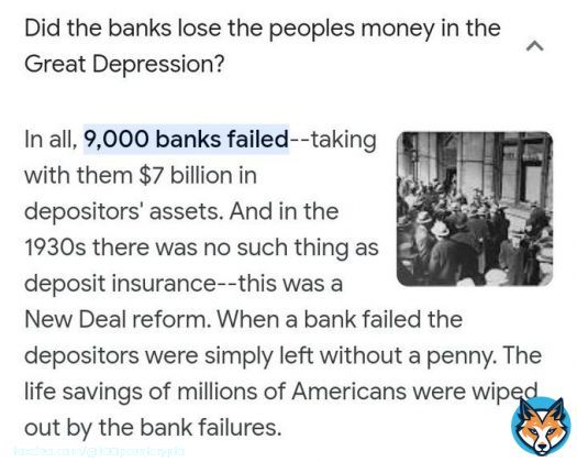 1) You must see that #cryptocurrency like #Bitcoin & #Ethereum are great places to store your $ while profiting greatly over the next 5 years or longer.  Keep money in banks and take the chance of losing every penny again. The #FDIC only backs $250k of funds!