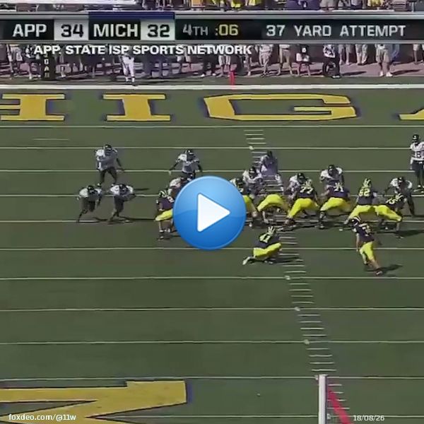 15 years ago today, the Big Ten Network aired its first-ever college football game.   And it gave us one of the greatest outcomes the sport has ever seen.