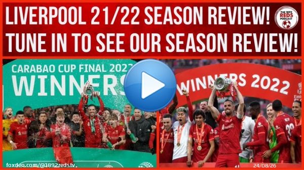LIVE AT 7PM!   Liverpool Season Review!   Please like the video and subscribe to our channel! #LFC #LIVE #YNWA #Liverpool #LIVRMA
