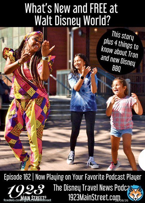 Free is good and @DisneySprings has a new free entertainment option at #WaltDisneyWorld   This story plus Tron&rsquo;s special lockers and more #Disney travel news in Episode 162 now playing on all #podcast players and   Play now