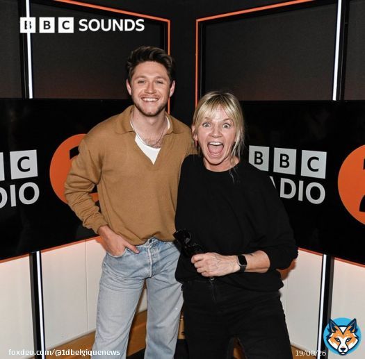 Niall with Zoe Ball at The Zoe Breakfast Show    BBC Sounds