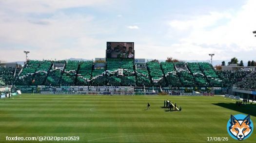 アルウィン北ゴール裏のコレオ #yamaga #松本山雅 #松本長野 #Jリーグ #jleague #J撮り #信州ダービー #アルウィン