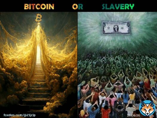 Bitcoin or Slavery  Choose Wisely