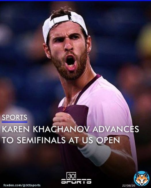 Russian-Armenian Karen Khachanov beat Nick Kyrgios and is one match away from his first Gram Slam.   As expected, the match was a heavyweight contest, with a haymaker thrown on just about every point.