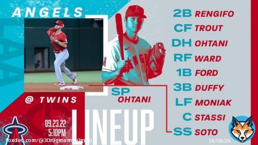 本日の大谷翔平選手は 3番DH兼投手で先発出場! リアル二刀流で14勝目となるか!? 現地は雨予報で気温も12℃前後と天候面がやや心配です... 相手投手はルーキーのバーランド(0勝1敗防御率5.23) 試合開始9時10分